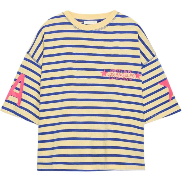 Футболка ZARA Желтые Женские T-рубашки - изображение 1