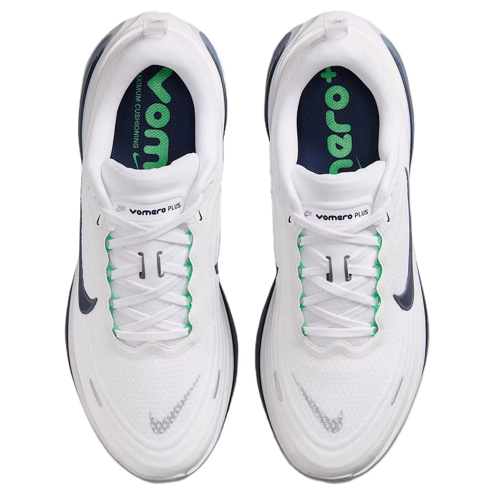 Кроссовки для бега NIKE Vomero Plus Беговые кроссовки Low Топ Белый Мужской - изображение 4