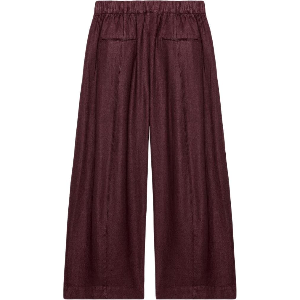 Штаны ZARA ZW Бордовые Женские Повседневные Брюки - изображение 2