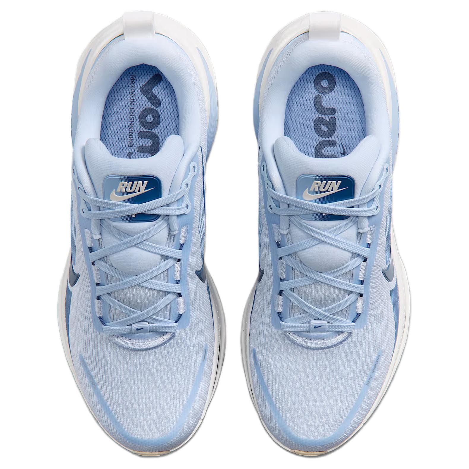 Кроссовки для бега Nike Vomero 18 Беговые кроссовки Низкий Топ Водород Синий Алюминий Синий Гора Белый Таинственный Глубокий морской синий Женские - изображение 4