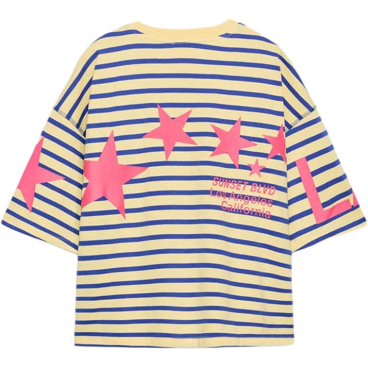 Футболка ZARA Желтые Женские T-рубашки - изображение 2