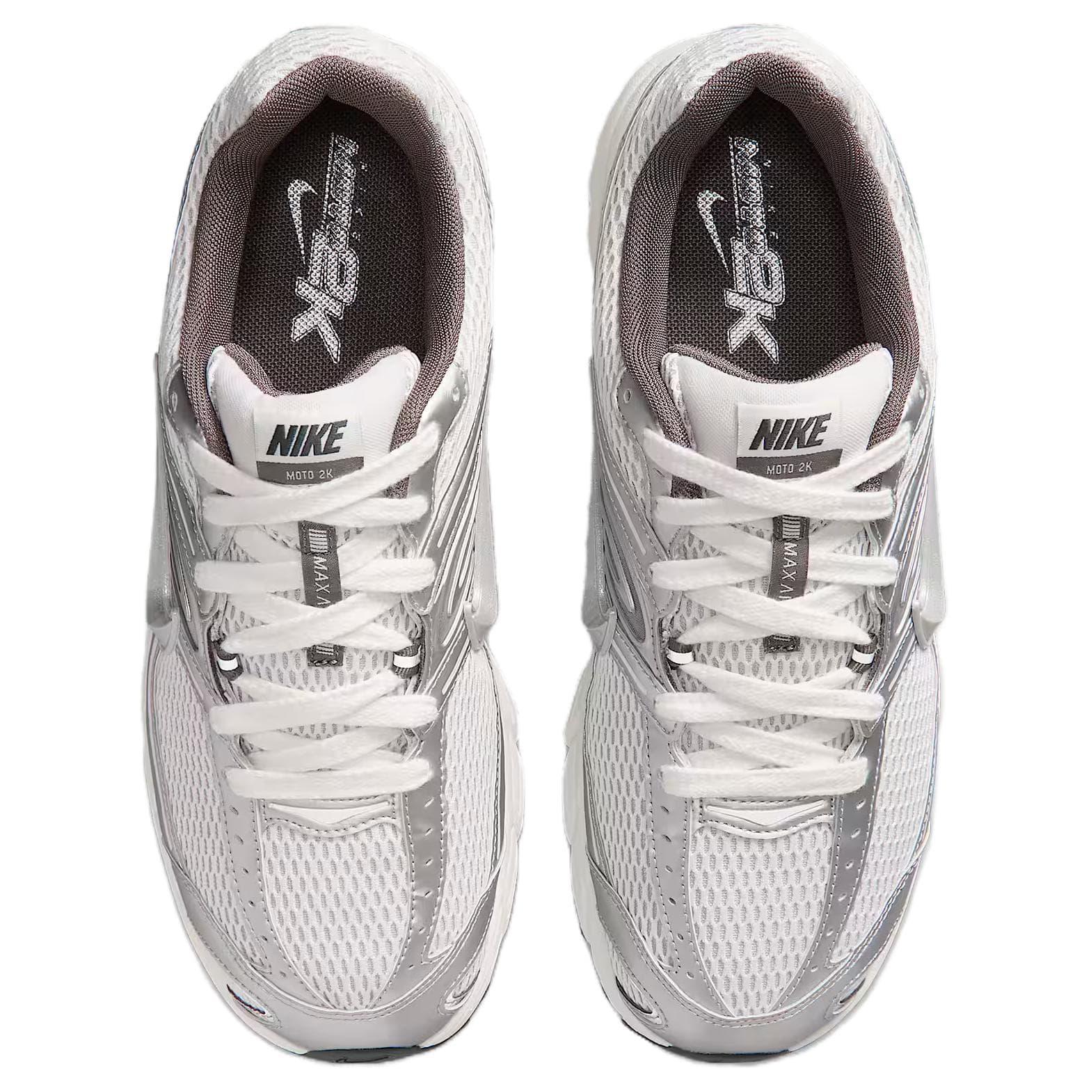 Кроссовки для бега Nike Air max Moto 2K Беговые кроссовки Low Топ Серебряный Мужской - изображение 5