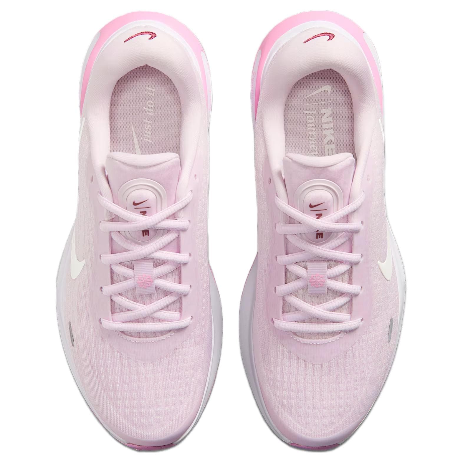 Кроссовки для бега NIKE Journey Run Беговые кроссовки Низкий Топ Светло-фиолетовый Lilac Поднимающийся розовый Дымчато-розовый Парусный белый Женские - изображение 4