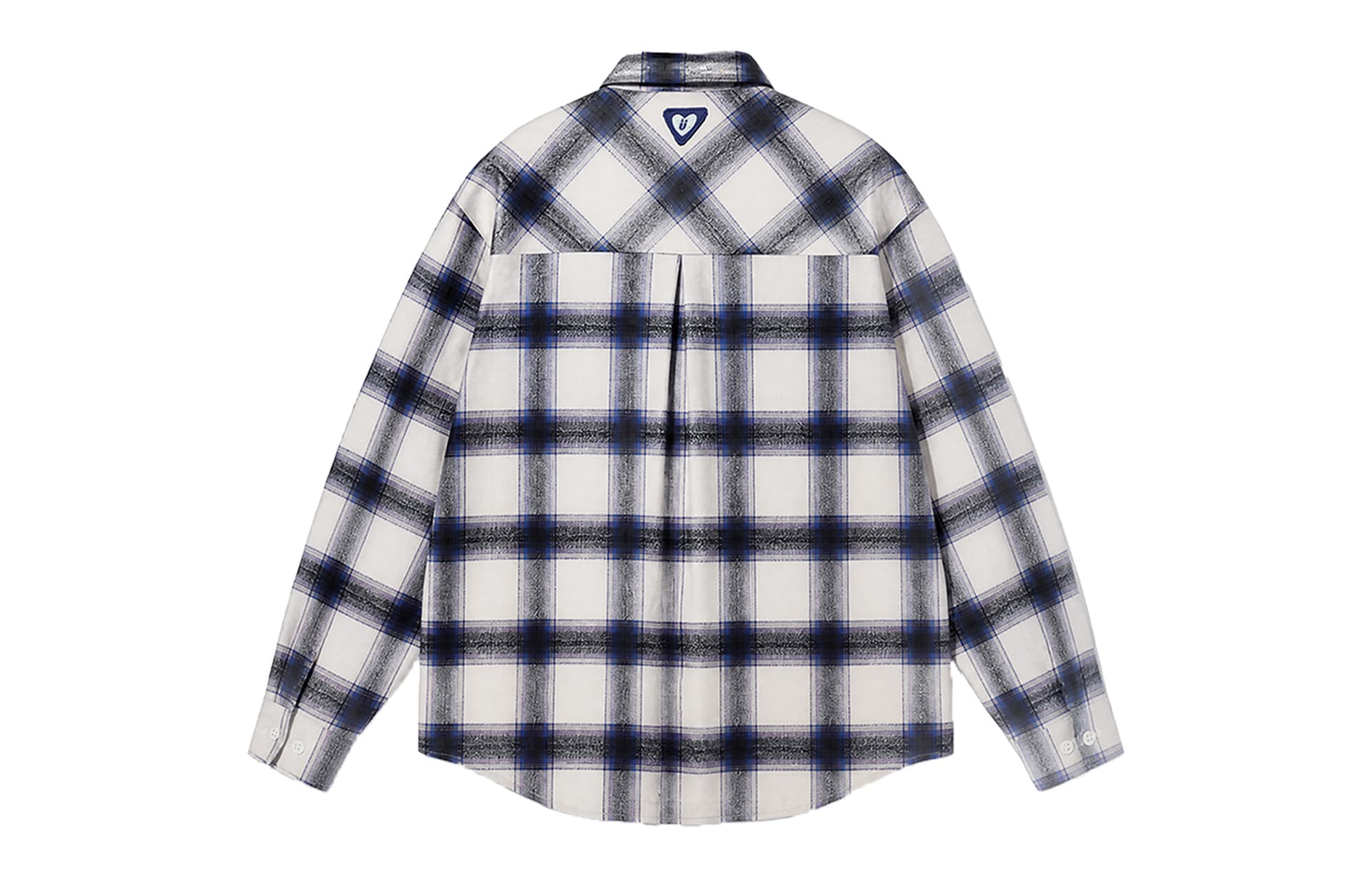 Блузка Guuka Blue Plaid Женские Рубашки - изображение 2
