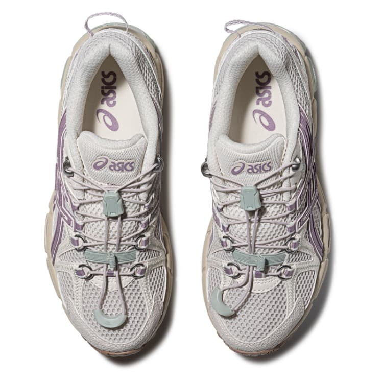Кроссовки ASICS Гель Kahana 8 FL Повседневная обувь Низкий Топ Дымчато-серый Таро фиолетовый Женские - изображение 5