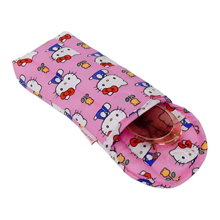Sanrio Baggu Коллаборация Нейлоновый Чехол для Очков Женский Розовый - изображение 2