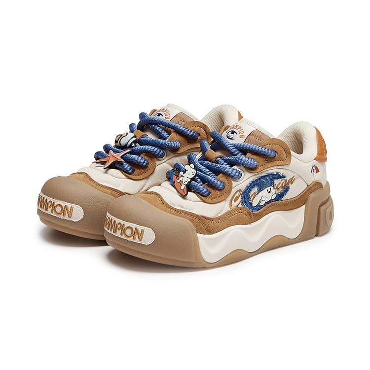 Кроссовки Champion Skate Shoes Low Top Linen Wheat Cuff Men's - изображение 3
