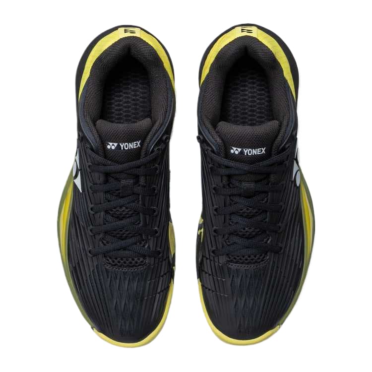 Кроссовки для тенниса YONEX POWER CUSHION ECLIPSION 5 Теннисные кроссовки Низкий топ Черный Желтый Мужской - изображение 2