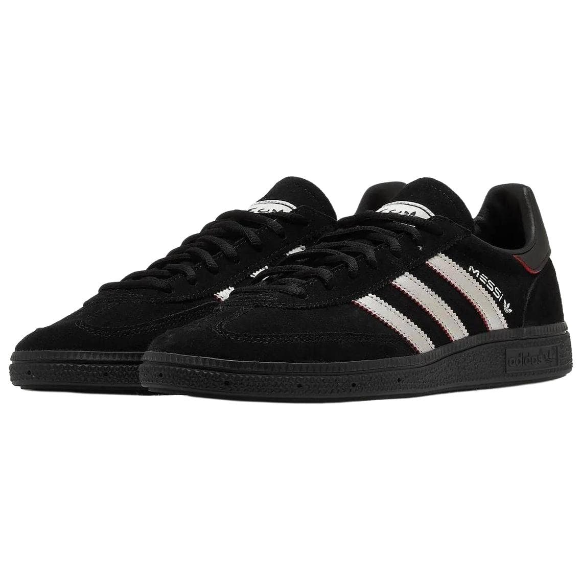 Кроссовки Adidas Originals HANDBALL SPEZIAL Кеды немецкой армии (GAT) Low Топ Черно-серебро Унисекс - изображение 3