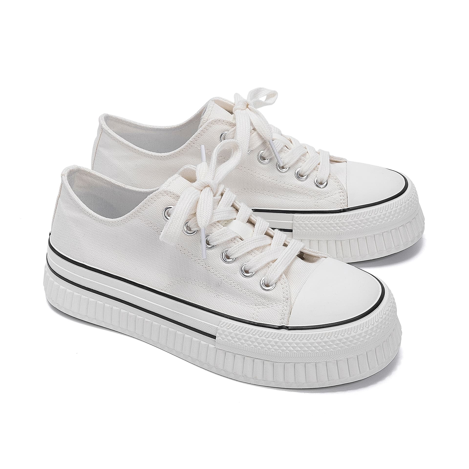 Кеды HUANQIU Canvas Shoes Low Top Women's - изображение 5