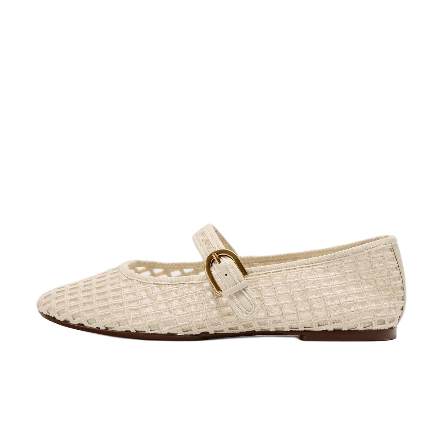 ZARA Mary Jane Shoes Ecru Women's ZARA Мэри Джейн Обувь Экрю Женская - изображение 1