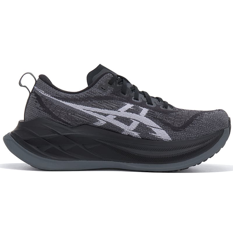 Кроссовки для бега asics SUPERBLAST 2 Сетчатая ткань Дышащий Лоу-топы Бег на длинные дистанции Гонки Беговые кроссовки Унисекс Черный белый - изображение 2