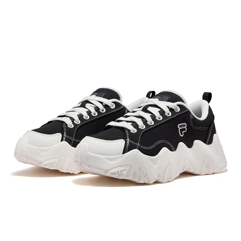Кроссовки FILA FUSION STARFISH Chunky Sneakers Low Top Black Snow Women's - изображение 3