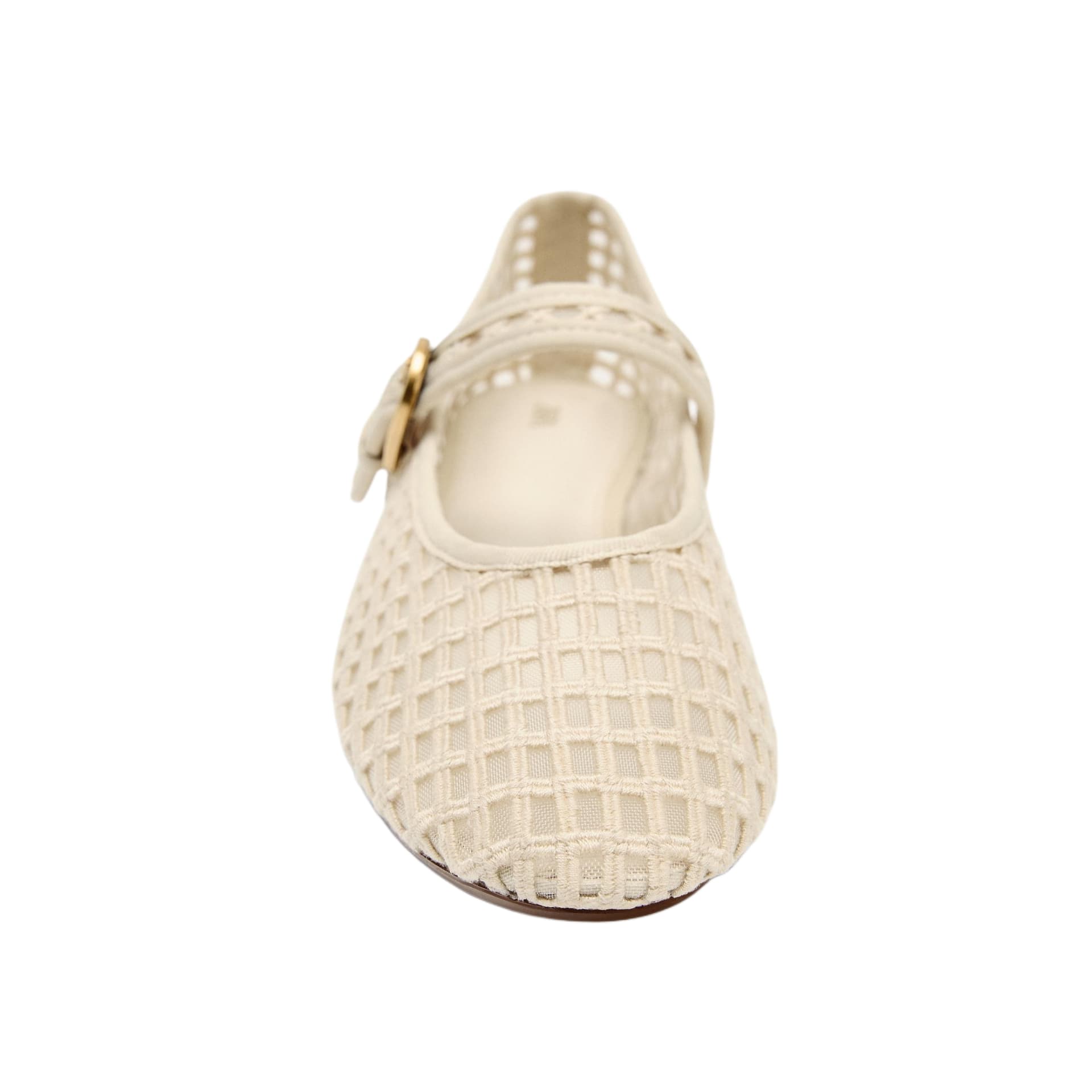 ZARA Mary Jane Shoes Ecru Women's ZARA Мэри Джейн Обувь Экрю Женская - изображение 4