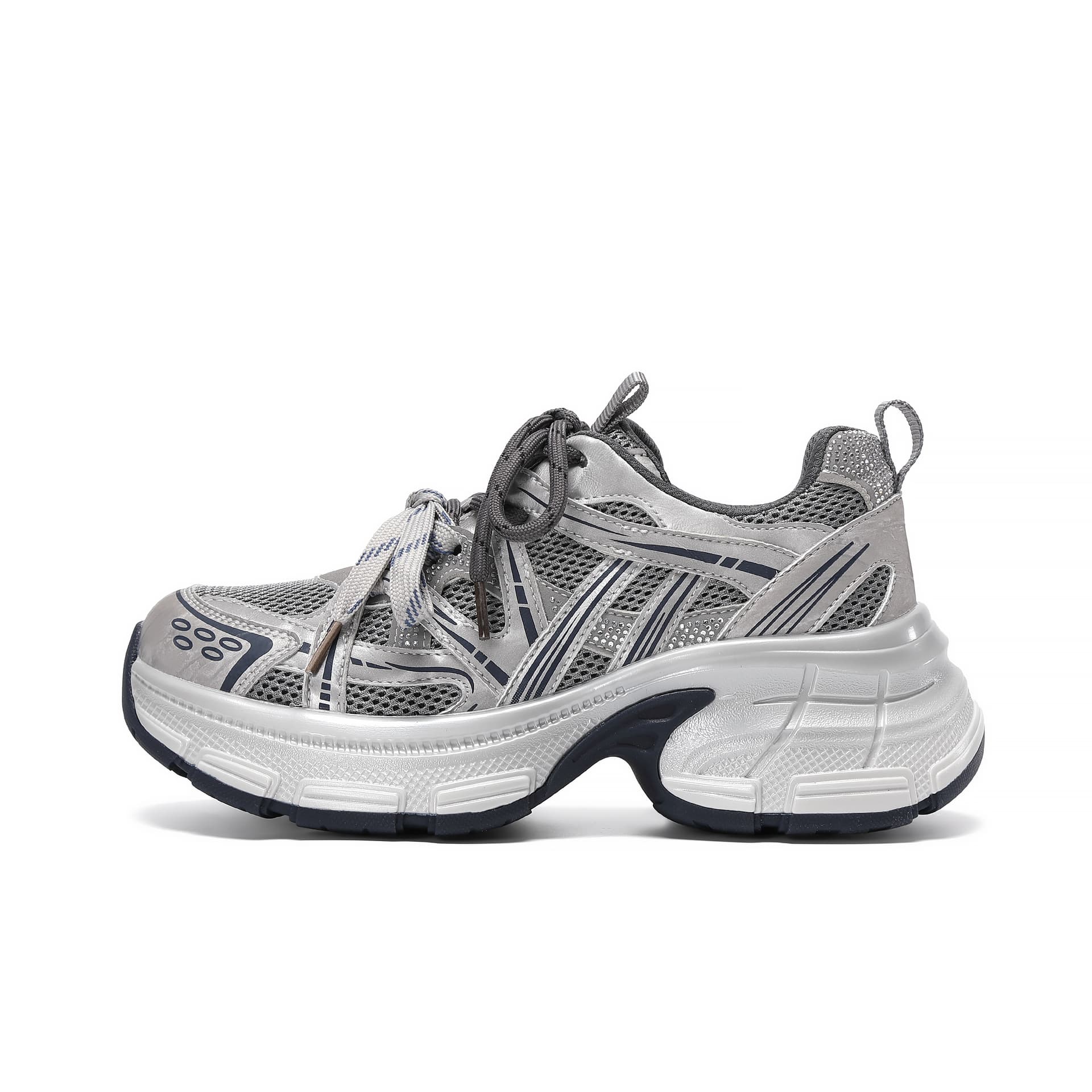 Кроссовки ZHR Chunky Sneakers Low Top Women's - изображение 1