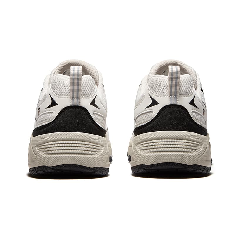 Кроссовки для бега FILA FUSION TRIBUNE Беговые кроссовки Low Топ Ярко-серый Тофу Белый Мужской - изображение 5