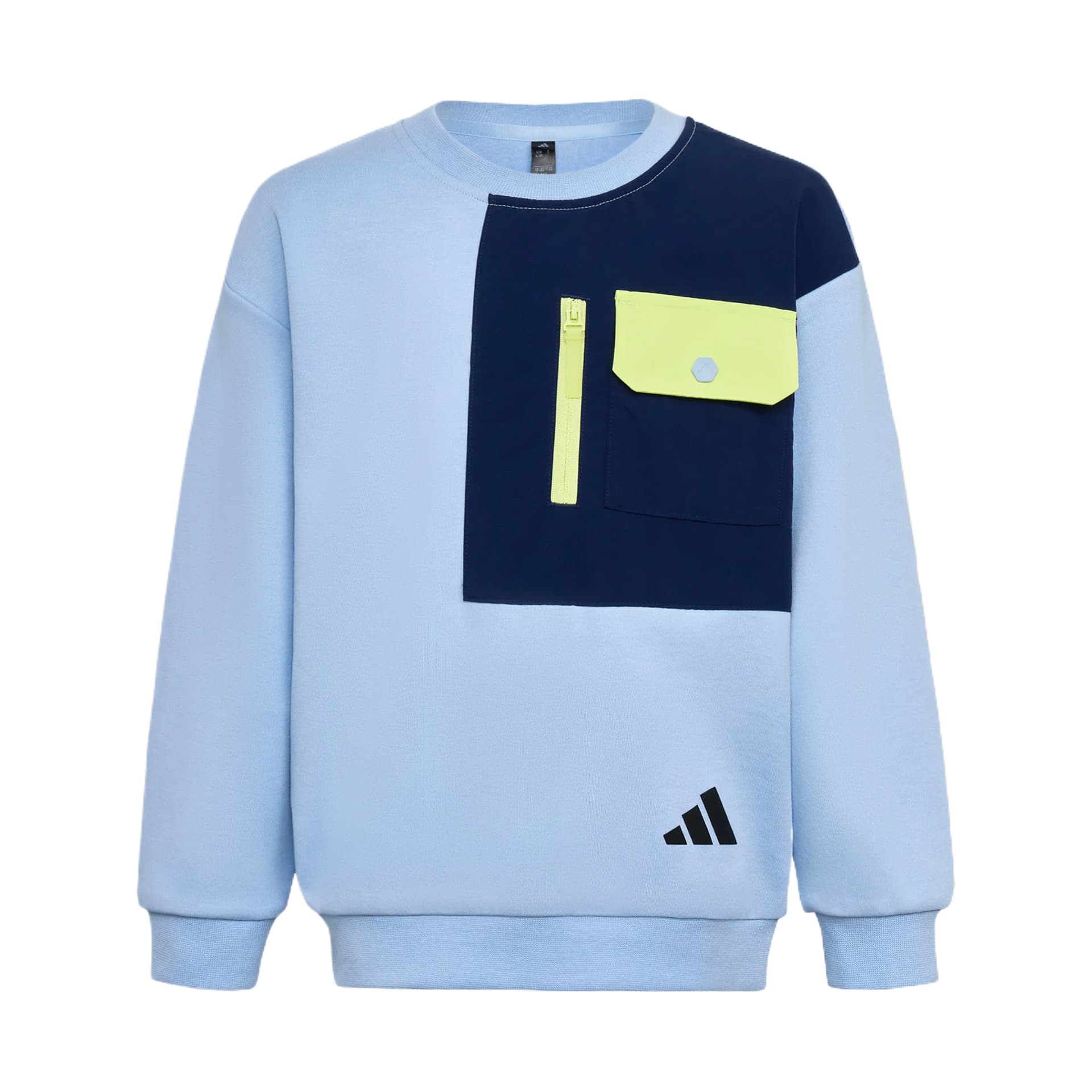 Adidas Синяя Детская Толстовка - изображение 1