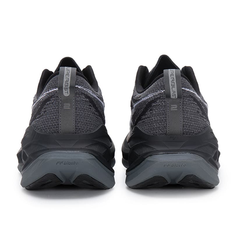 Кроссовки для бега asics SUPERBLAST 2 Сетчатая ткань Дышащий Лоу-топы Бег на длинные дистанции Гонки Беговые кроссовки Унисекс Черный белый - изображение 5
