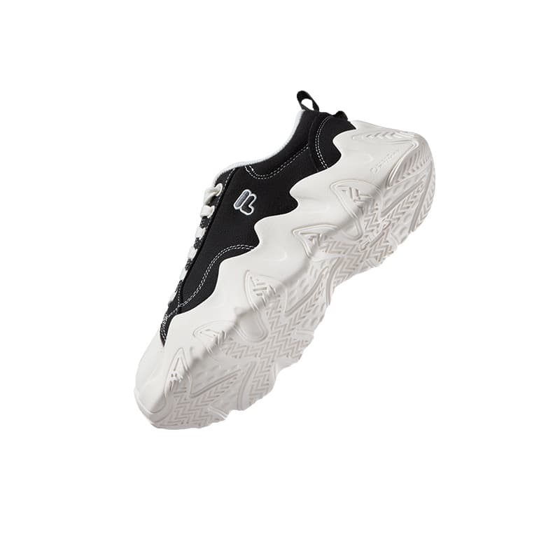Кроссовки FILA FUSION STARFISH Chunky Sneakers Low Top Black Snow Women's - изображение 6