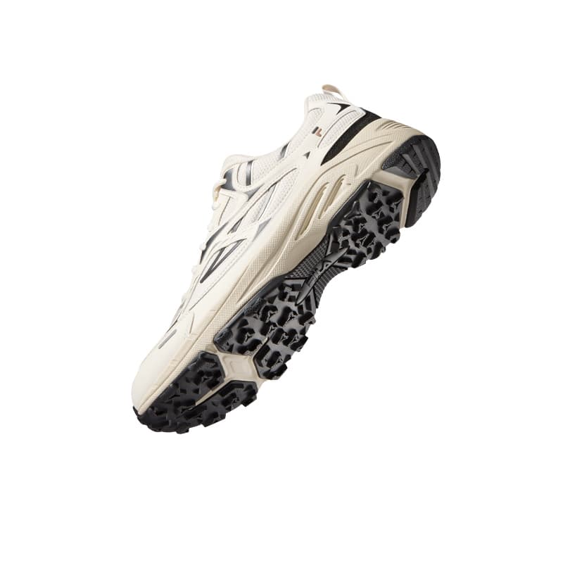 Кроссовки для бега FILA FUSION TRIBUNE Беговые кроссовки Low Топ Ярко-серый Тофу Белый Мужской - изображение 6