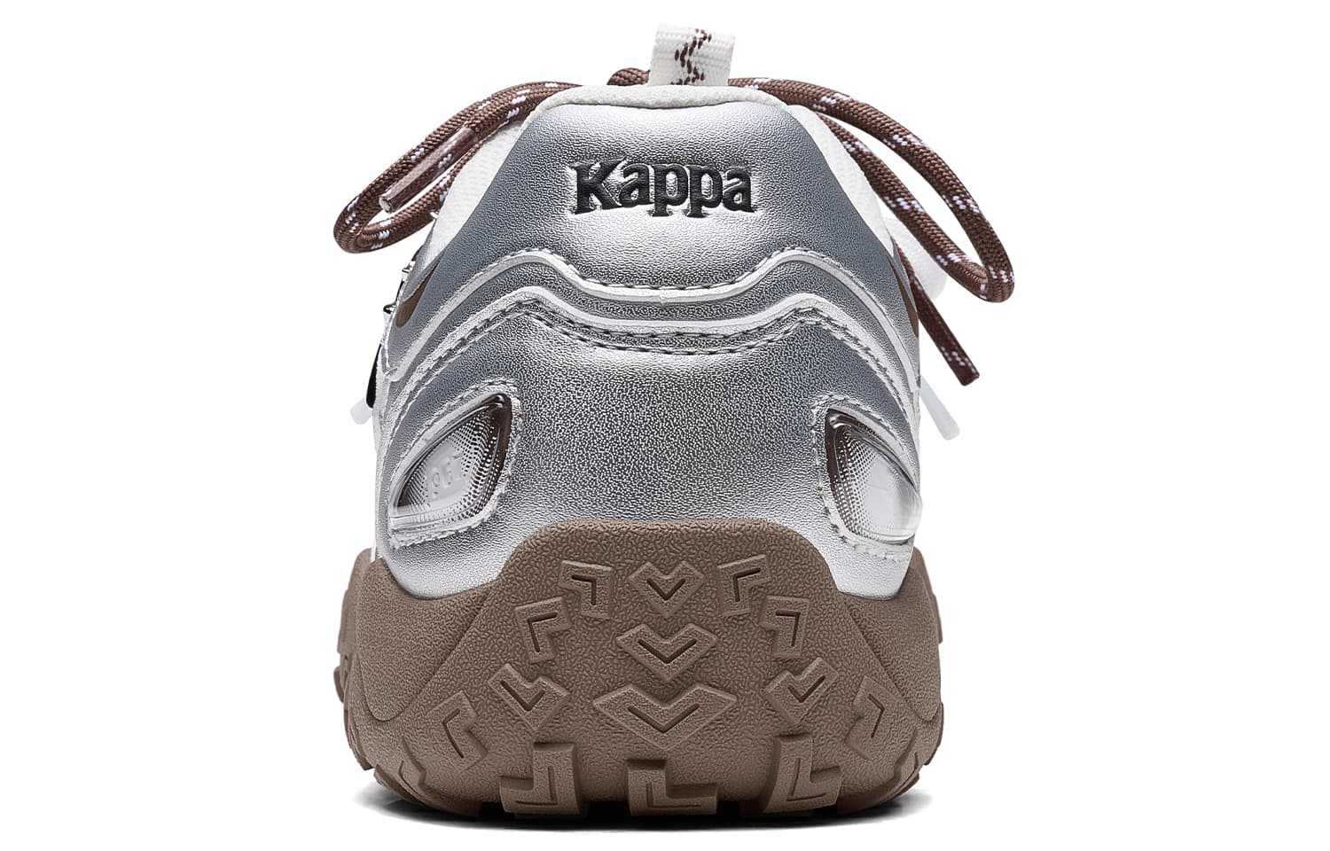 Кроссовки Kappa Массивные кроссовки Low Топ Серебряный Сирень Коричневый Женские - изображение 5