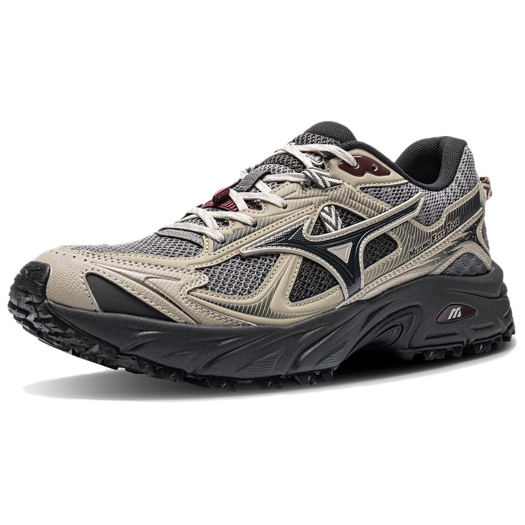 Кроссовки для бега Mizuno FIYI TL Лоу-топы Кроссовки для трейлраннинга Унисекс Тауповый - изображение 2