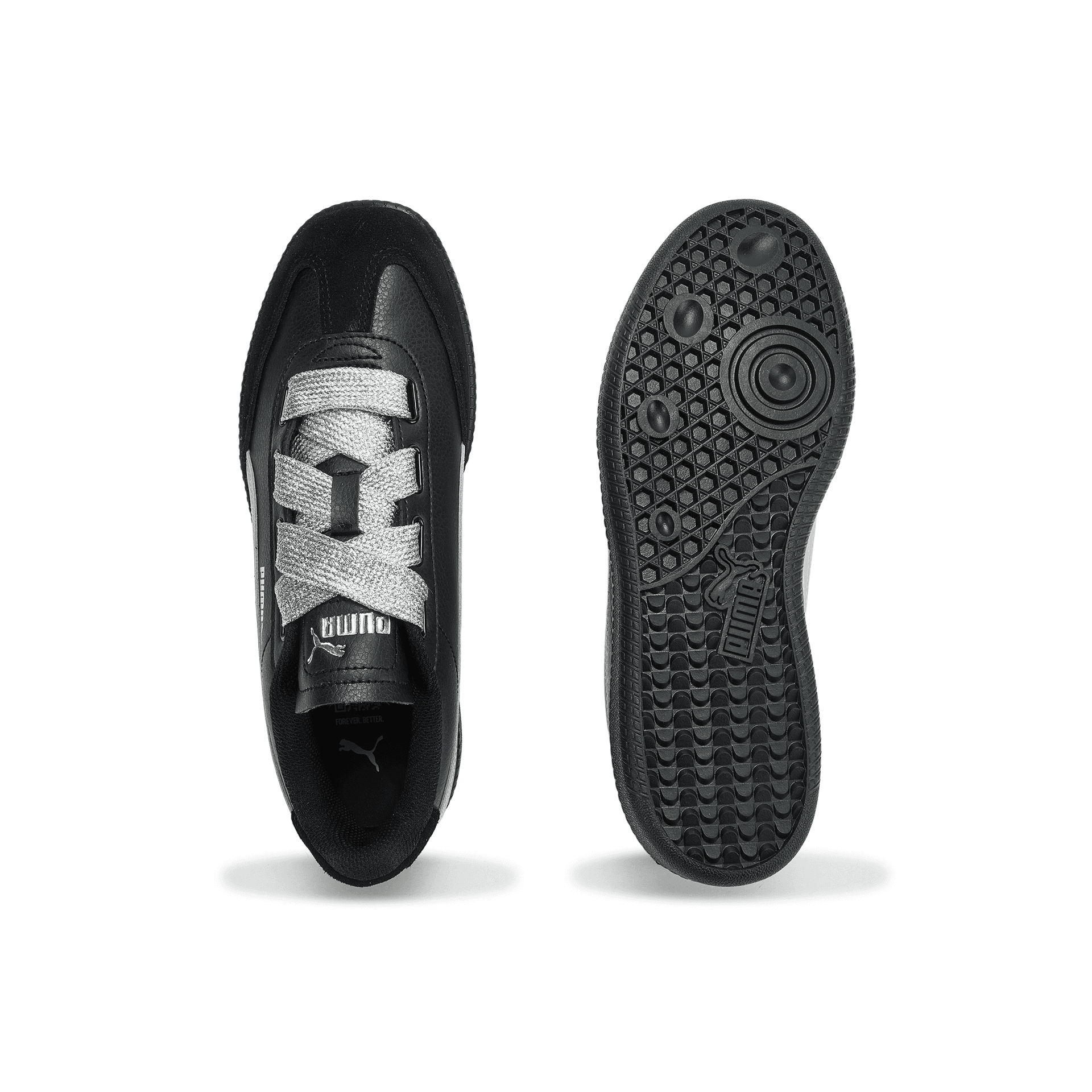Кроссовки PUMA 9 T Low Топ Повседневная обувь Женская Черная - изображение 5