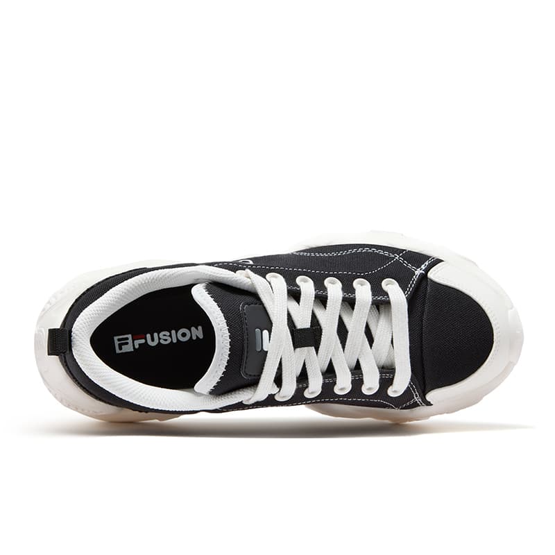 Кроссовки FILA FUSION STARFISH Chunky Sneakers Low Top Black Snow Women's - изображение 4