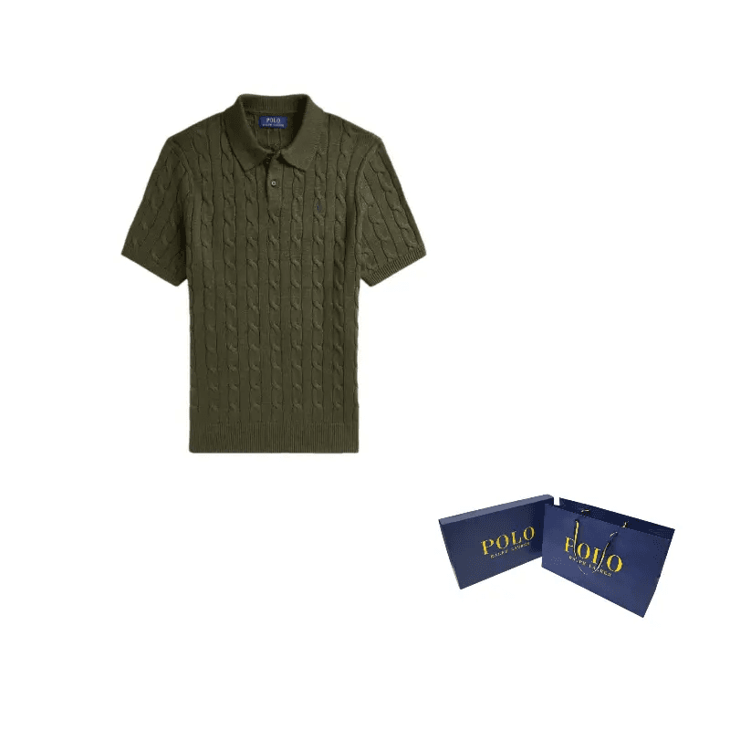 Polo Ralph Lauren SS25 Трикотаж Стандартный Размер Мужской Зеленый - изображение 5
