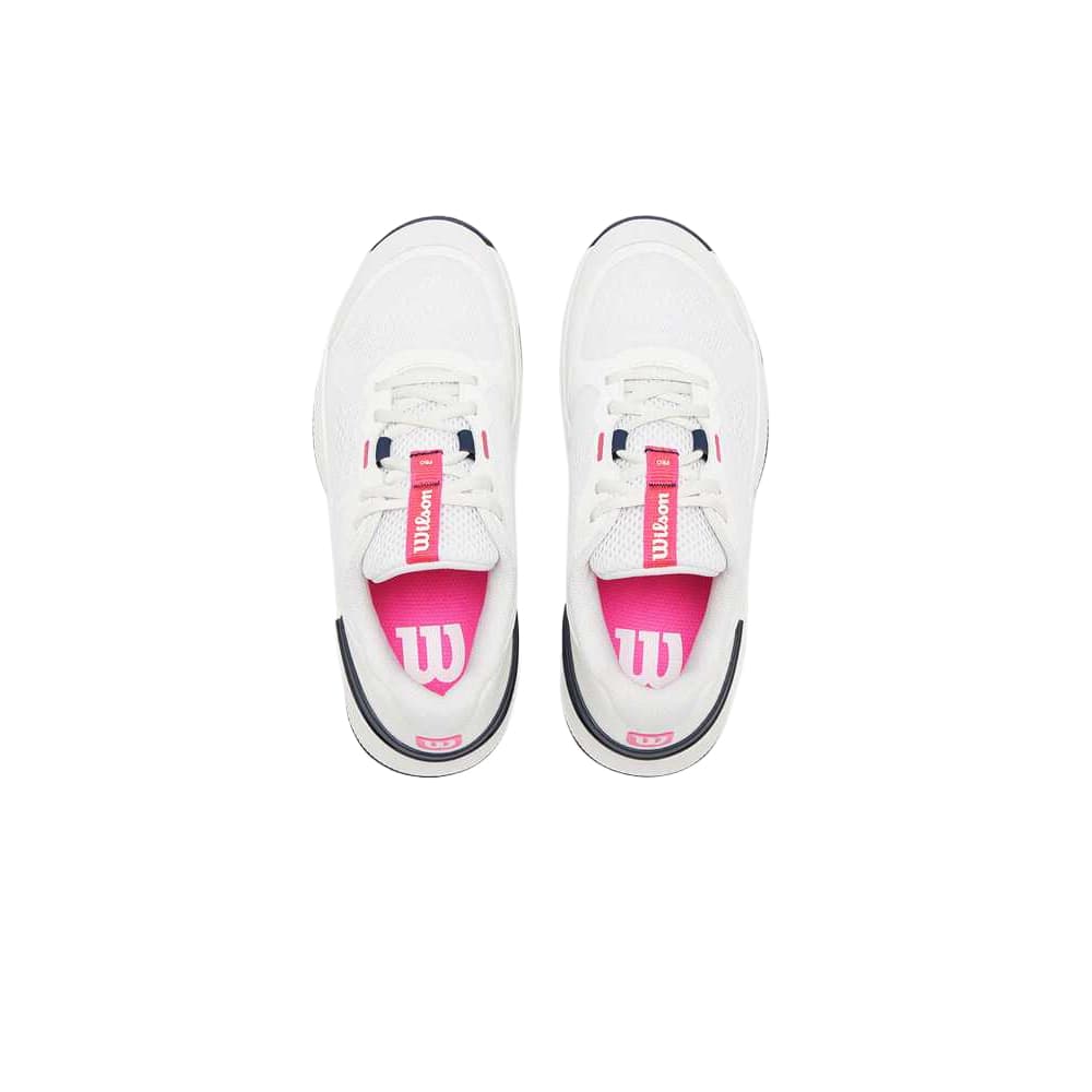 Wilson INTRIGUE PRO Детские тренировочные кроссовки MID Топ Морской синий Фуксия Kids - изображение 3