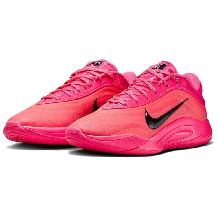 Кроссовки для баскетбола NIKE A'One Баскетбольные кроссовки Унисекс Розовый - изображение 3