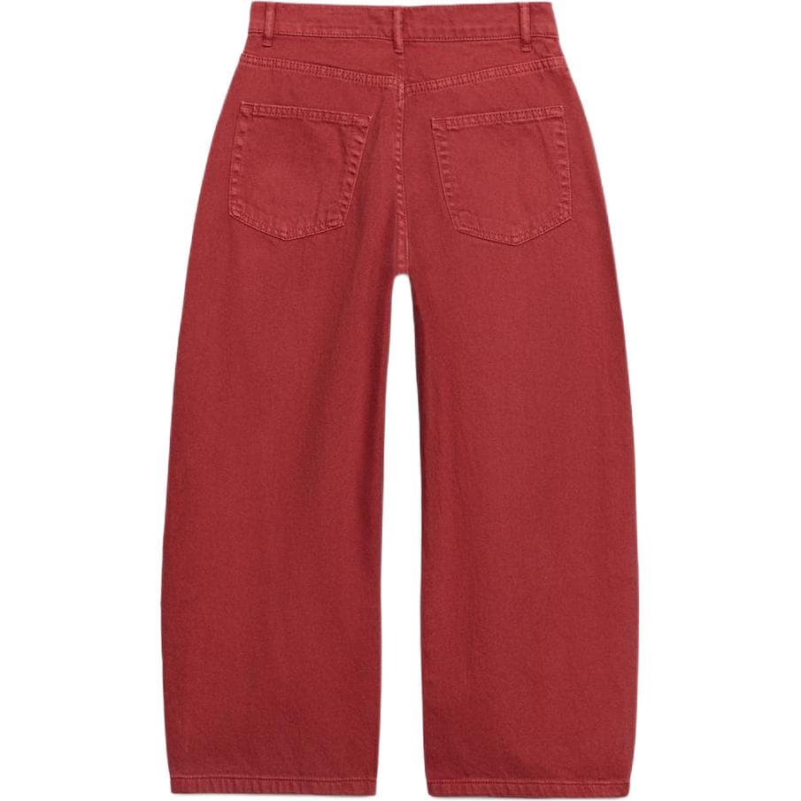 Джинсы ZARA ZW Red Women's Jeans ZARA ZW Красный Женские Джинсы - изображение 2