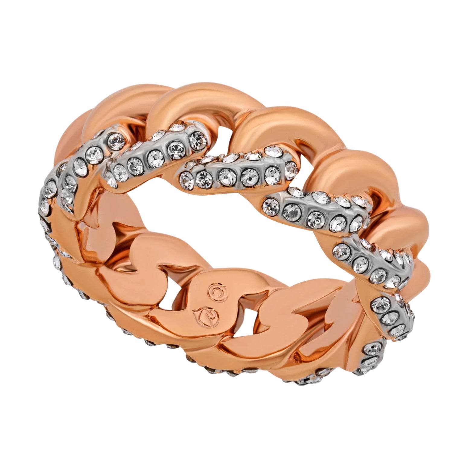 Кольцо Кольца с кристаллами Swarovski женские - изображение 1