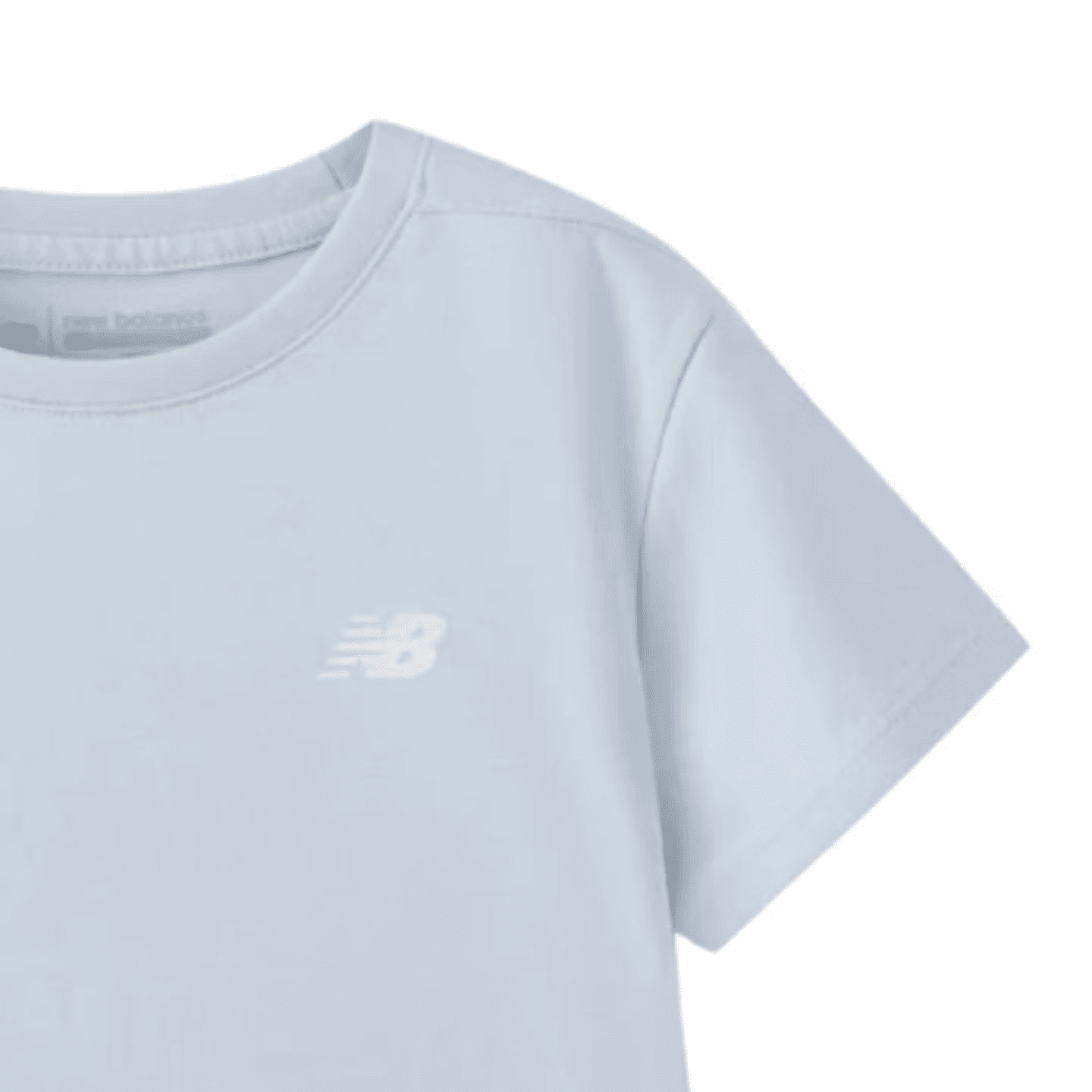 Футболка New Balance Светло-Синие Детские Футболки - изображение 3