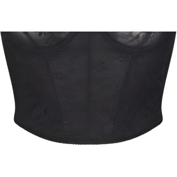 SKIMS ULTRA FINE LACE CORSET ONYX - изображение 2