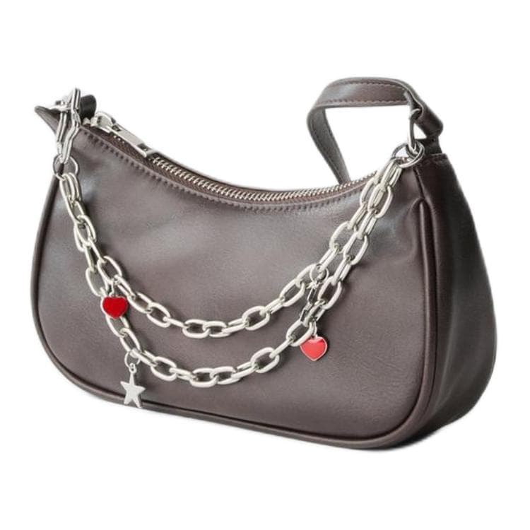 Сумка через плечо ZARA Crossbody Bag Brown Women's - изображение 2