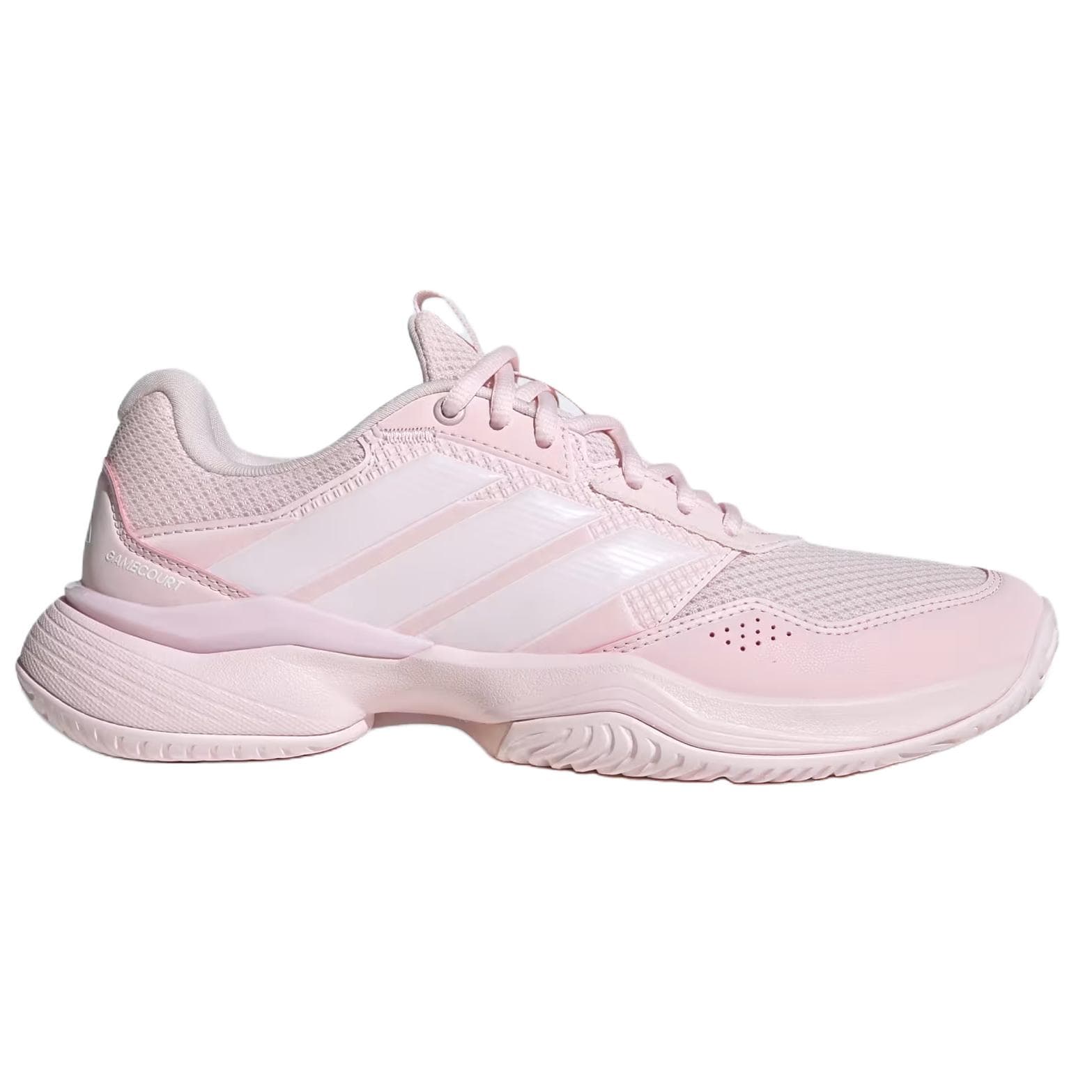 Кроссовки для тенниса Adidas Game Court 3 Кроссовки для тенниса Low Топ Розовый Женские - изображение 2