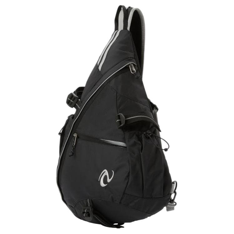 Нагрудная сумка NERDY Adjustable Strap Nylon Shoulder Bag Black - изображение 2