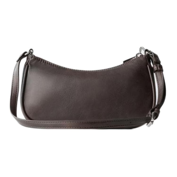 Сумка через плечо ZARA Crossbody Bag Brown Women's - изображение 4