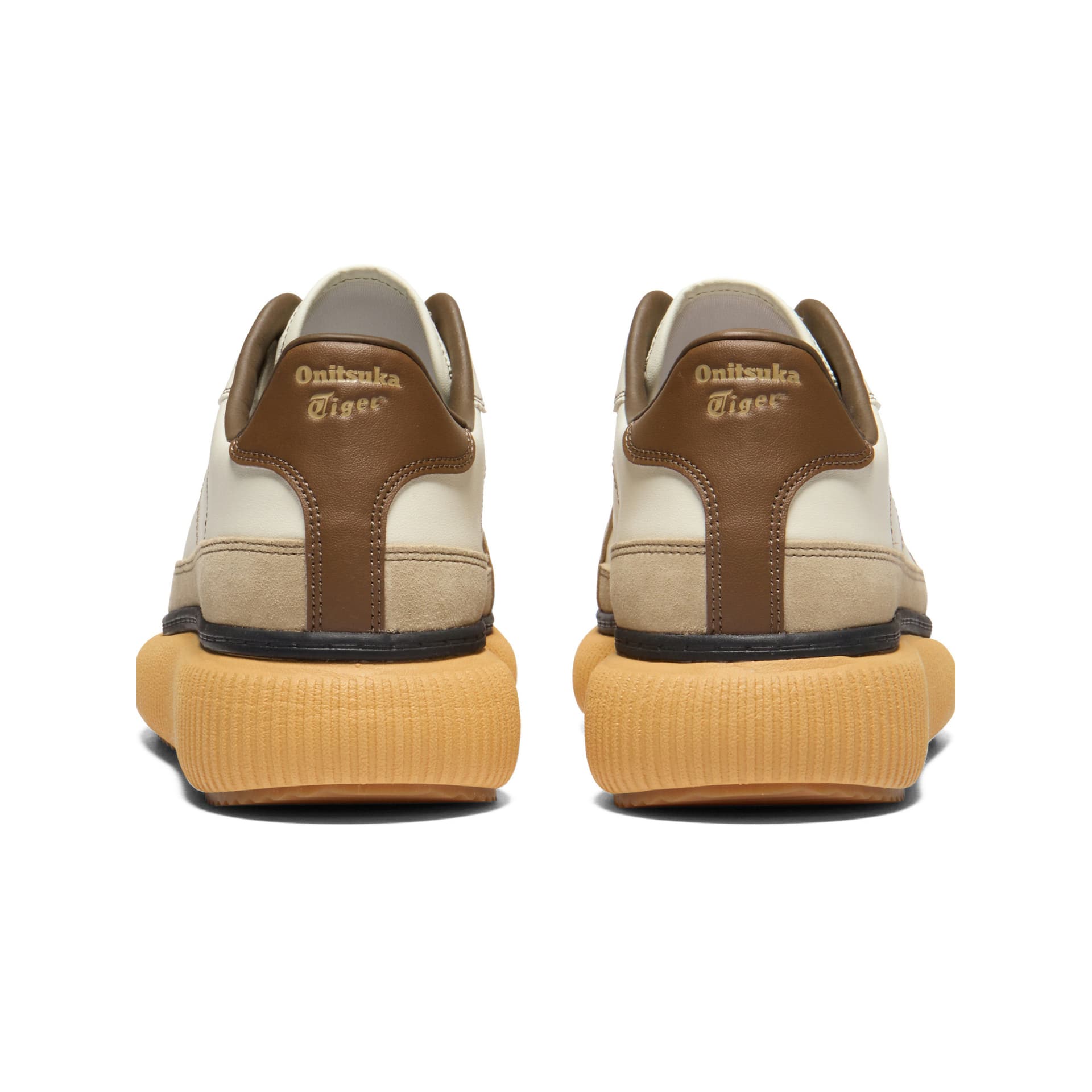 Кроссовки Onitsuka Tiger Delecity Повседневная обувь Low Топ Бежево-желтый Песок Унисекс - изображение 6