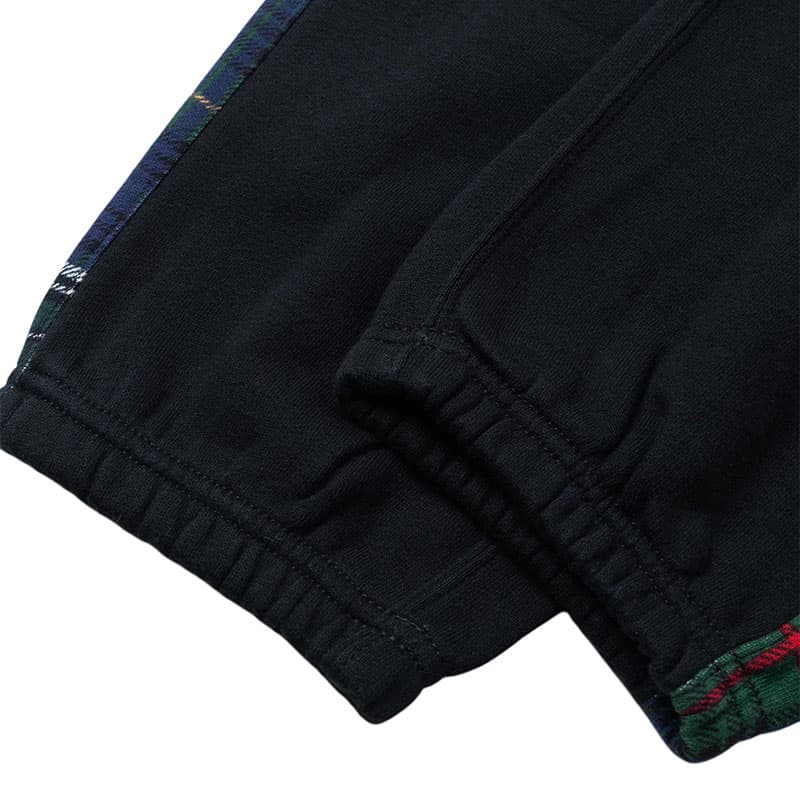 Штаны Polo Ralph Lauren FW25 Пони Вышивка Боковая сторона Клетка Пэчворк С флисовой подкладкой Спортивные брюки - изображение 5