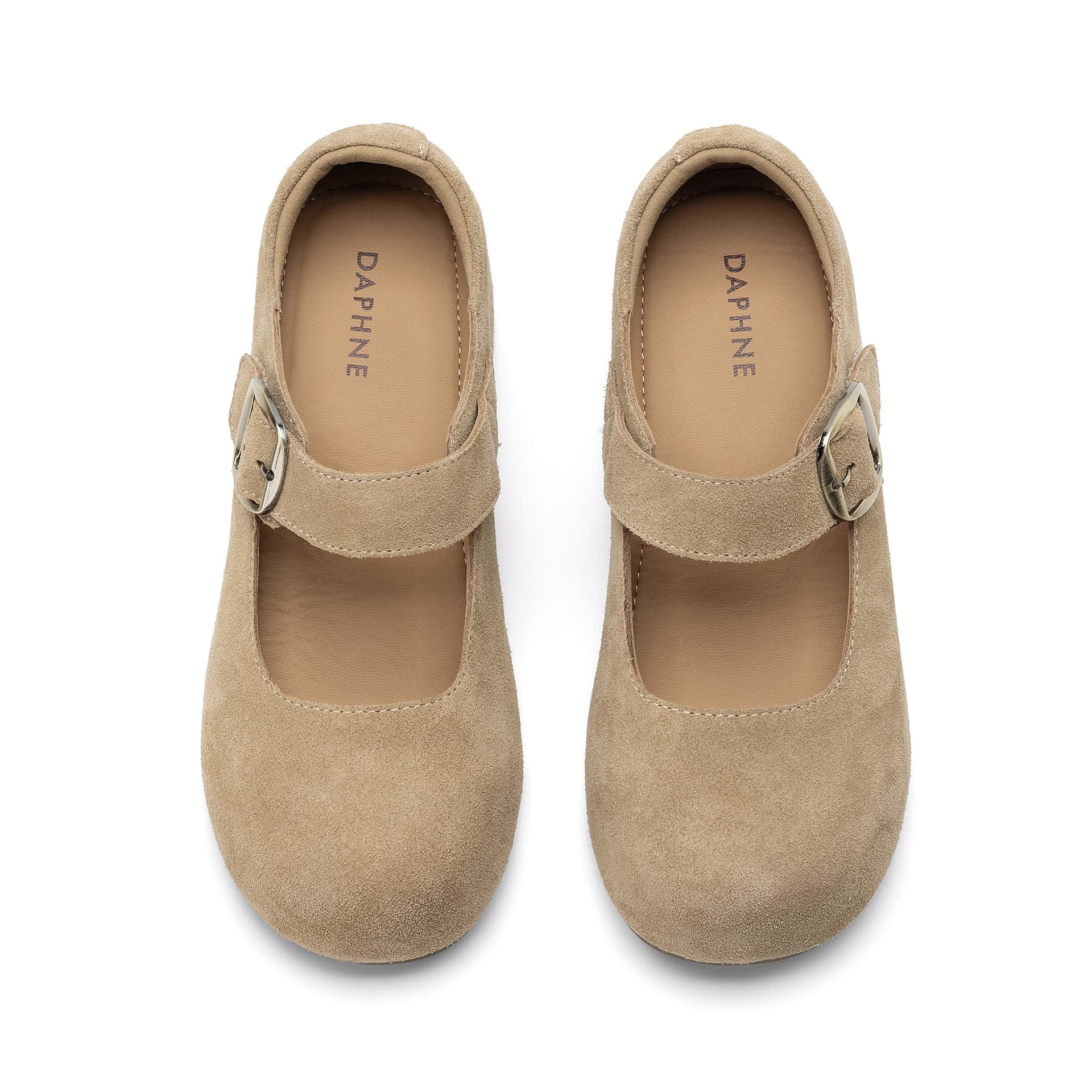 DAPHNE Mary Jane Туфли Абрикосовые Женские - изображение 2