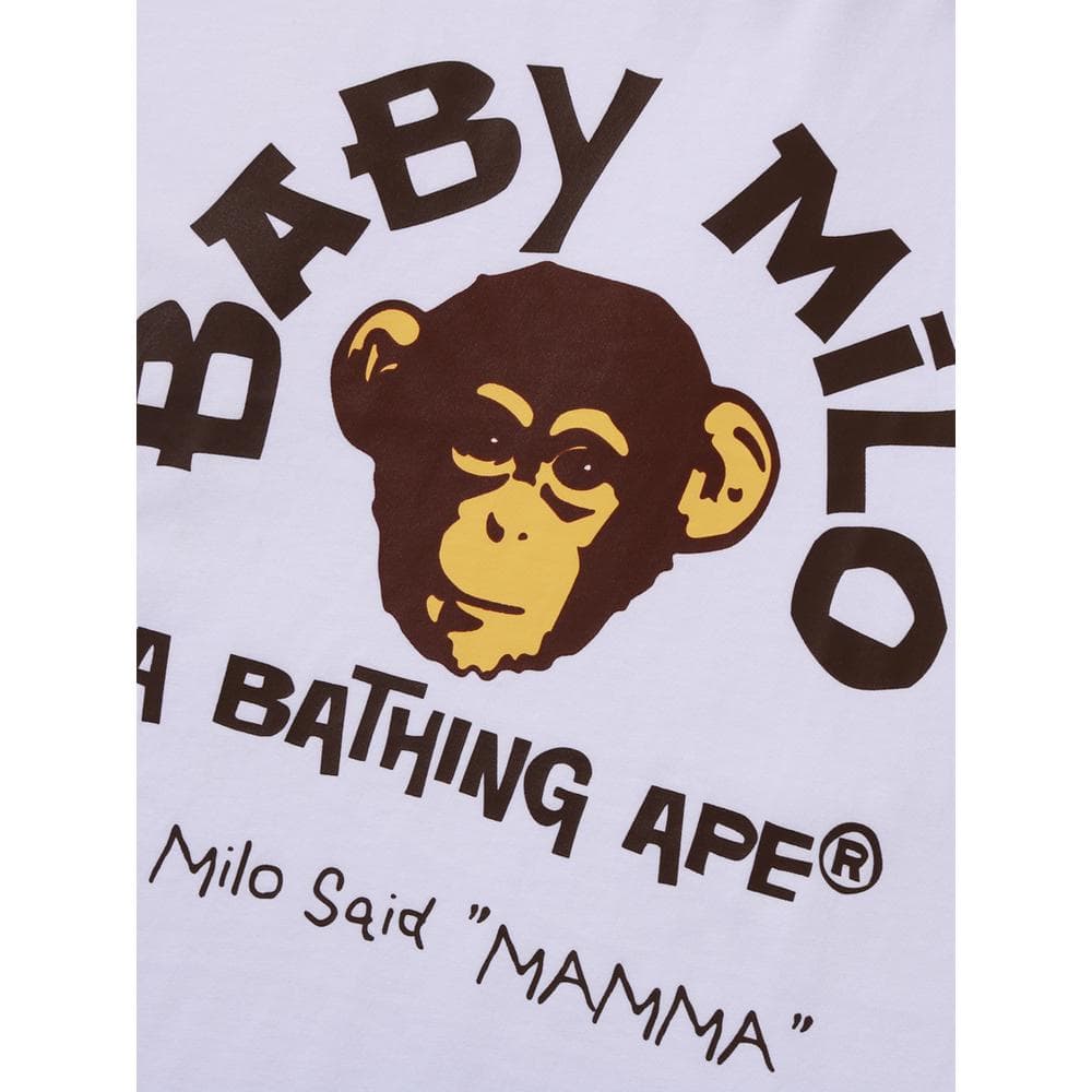 Футболка A BATHING APE Baby Milo Унисекс T-рубашки - изображение 3