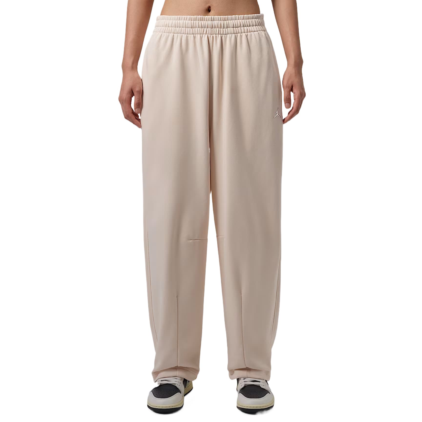 Штаны Jordan Brooklyn Fleece Жемчужно-белый Женские Спортивные трикотажные брюки - изображение 1