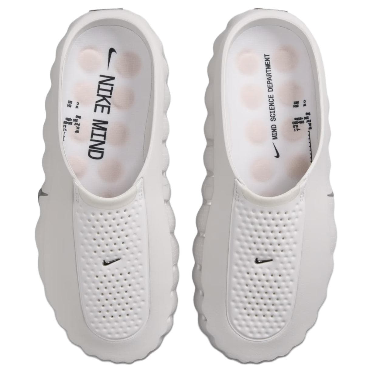 Сандалии Nike Mind 001 Закрытые тапочки Женские PEAK Белый - изображение 4