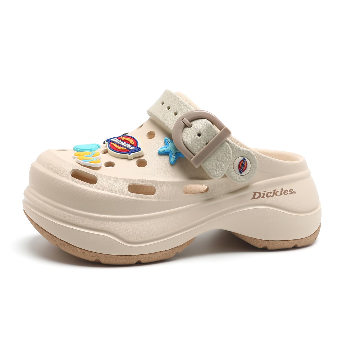 Сабо Dickies Sabo Rubber Slippers Beige Women's - изображение 2