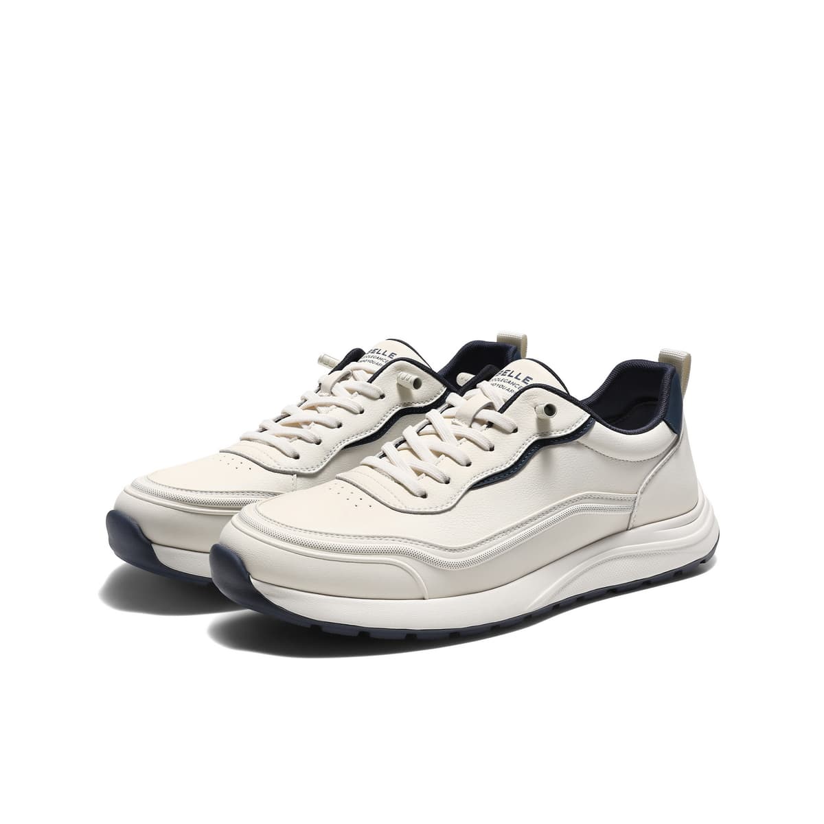 Кроссовки BELLE German Army Trainers (GAT) Low Top Ecru Blue Men's - изображение 5