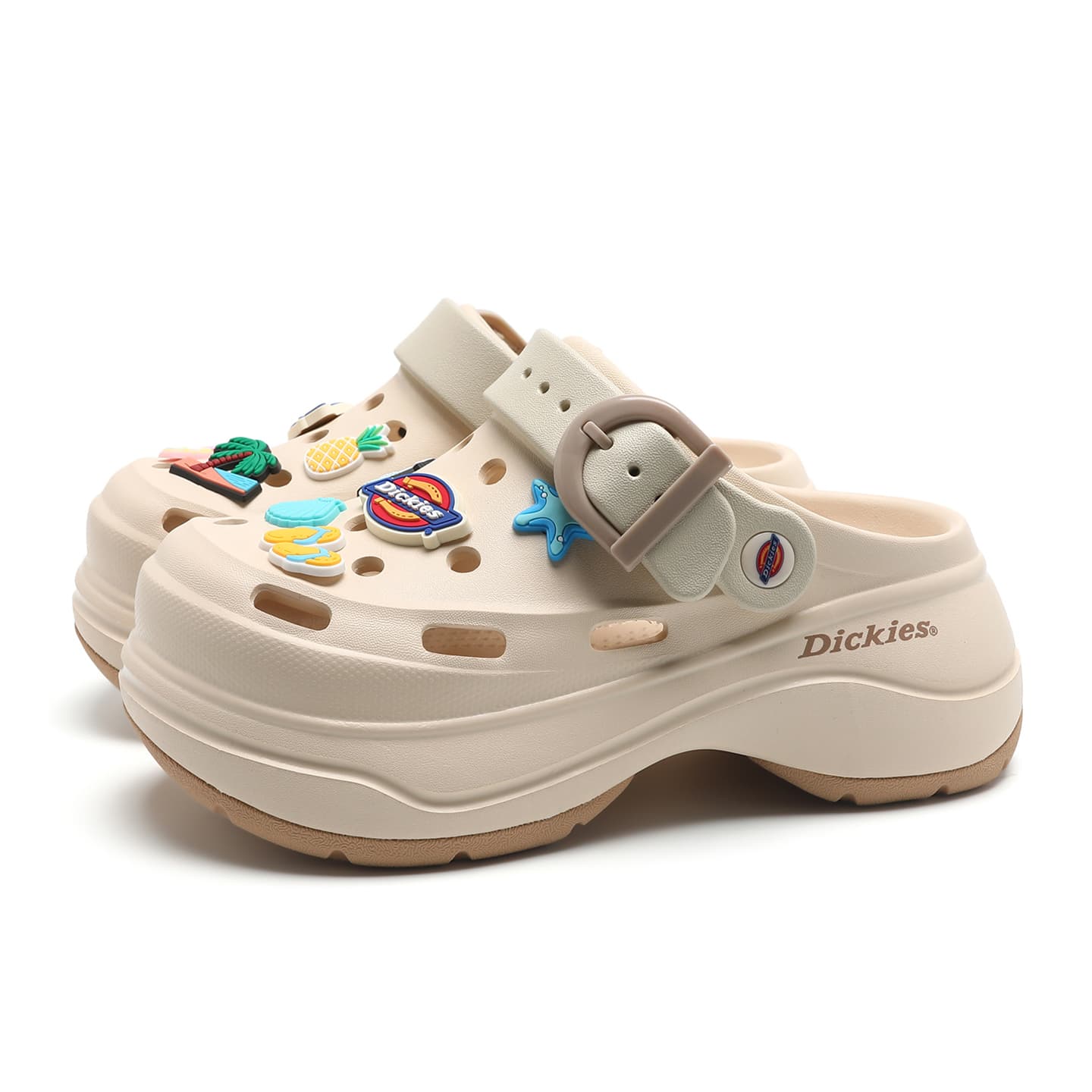 Сабо Dickies Sabo Rubber Slippers Beige Women's - изображение 3