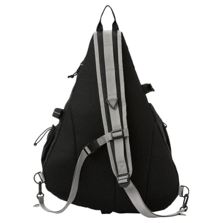 Нагрудная сумка NERDY Adjustable Strap Nylon Shoulder Bag Black - изображение 3