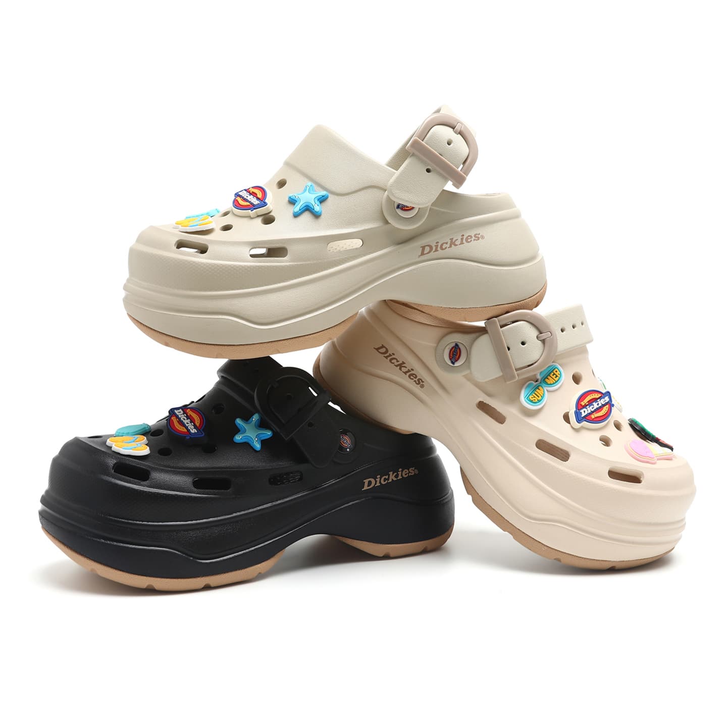 Сабо Dickies Sabo Rubber Slippers Beige Women's - изображение 6